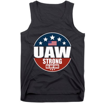 Uaw Strong Uaw Pride Uaw Laborer Worker Tank Top