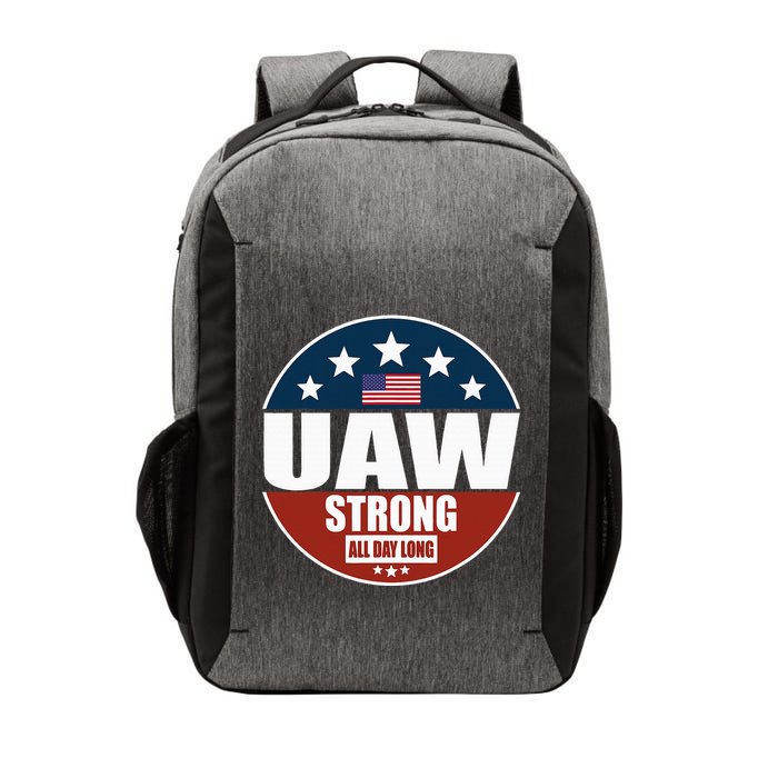 Uaw Strong Uaw Pride Uaw Laborer Worker Vector Backpack