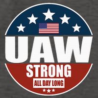 Uaw Strong Uaw Pride Uaw Laborer Worker Vector Backpack