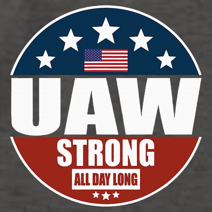 Uaw Strong Uaw Pride Uaw Laborer Worker Vector Backpack