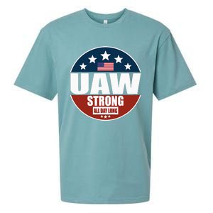 Uaw Strong Uaw Pride Uaw Laborer Worker Sueded Cloud Jersey T-Shirt