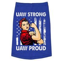 UAW Strong UAW Proud Union Pride UAW Laborer Worker Doggie Tank