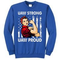 UAW Strong UAW Proud Union Pride UAW Laborer Worker Sweatshirt