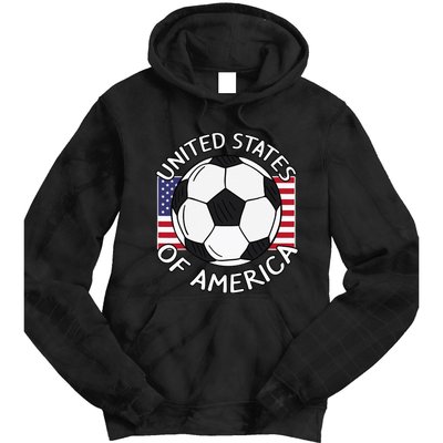 USA Soccer Tie Dye Hoodie