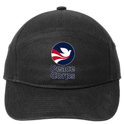 United States Us Peace Corps Volunteer Service 7-Panel Snapback Hat