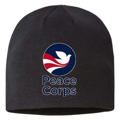 United States Us Peace Corps Volunteer Service Sustainable Beanie