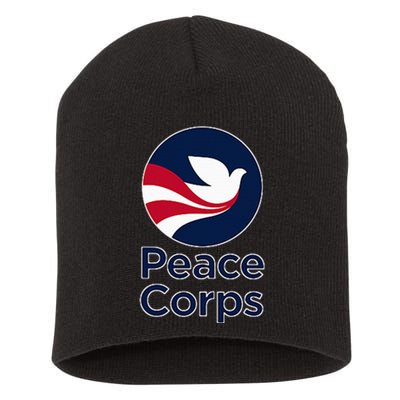 United States Us Peace Corps Volunteer Service Short Acrylic Beanie