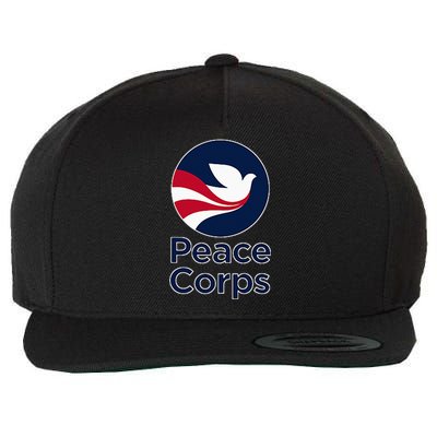 United States Us Peace Corps Volunteer Service Wool Snapback Cap