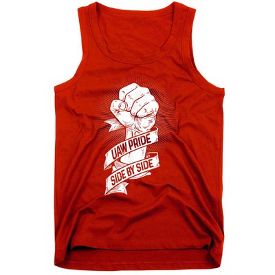 UAW Strike United Auto Workers Picket Sign Tank Top