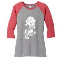 UAW Strike United Auto Workers Picket Sign Women's Tri-Blend 3/4-Sleeve Raglan Shirt