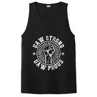 UAW Strong UAW Proud Union Pride Laborer Worker PosiCharge Competitor Tank