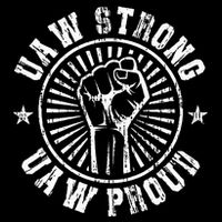 UAW Strong UAW Proud Union Pride Laborer Worker PosiCharge Competitor Tank
