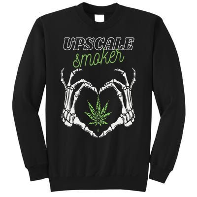 Upscale Smoker  Sweatshirt