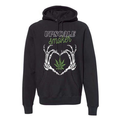 Upscale Smoker  Premium Hoodie