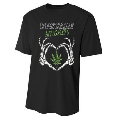 Upscale Smoker  Performance Sprint T-Shirt