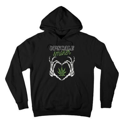 Upscale Smoker  Tall Hoodie