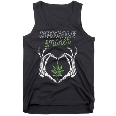 Upscale Smoker  Tank Top