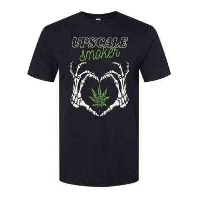 Upscale Smoker  Softstyle CVC T-Shirt