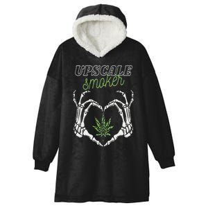 Upscale Smoker Hooded Wearable Blanket