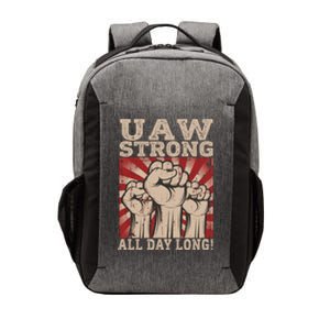 UAW Strong UAW Proud Union Pride UAW Laborer Worker Vector Backpack