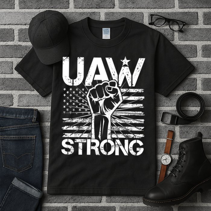 UAW Strong United Auto Workers Strike Tall T-Shirt