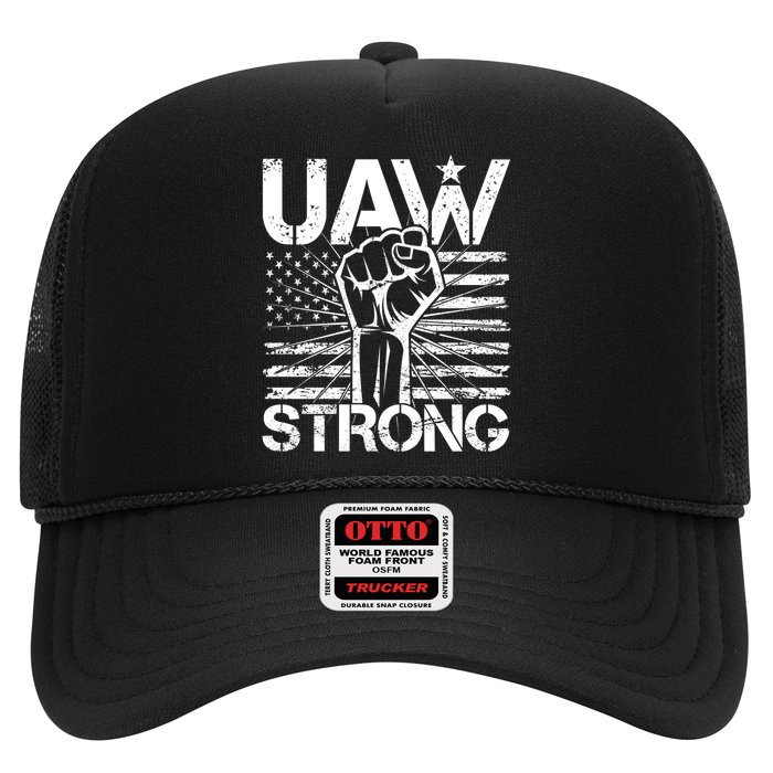 UAW Strong United Auto Workers Strike Trucker Hat