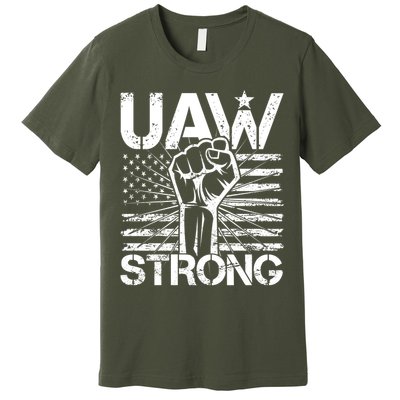 UAW Strong United Auto Workers Strike Premium T-Shirt