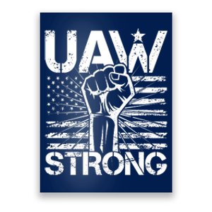 UAW Strong United Auto Workers Strike Poster