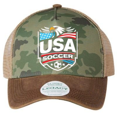 Usa Soccer Legacy Tie Dye Trucker Hat