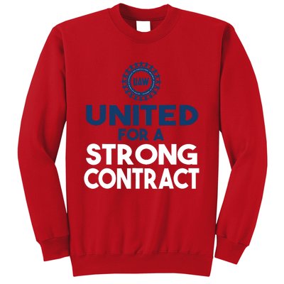 UAW Strike United For A Strong Contract Sweatshirt