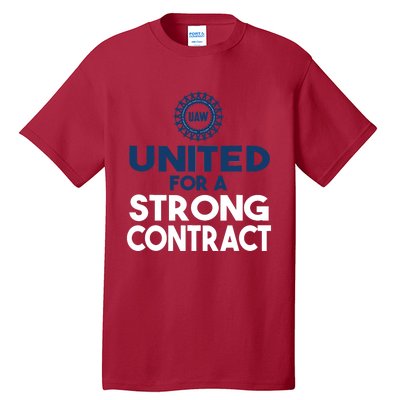 UAW Strike United For A Strong Contract Tall T-Shirt