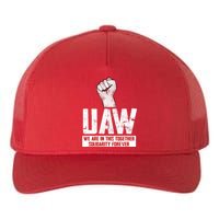 UAW Strike United Auto Workers Union UAW Strong Yupoong Adult 5-Panel Trucker Hat