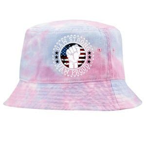 UAW Strong UAW Proud Union Pride UAW Laborer Worker Tie-Dyed Bucket Hat