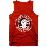 UAW Strong UAW Proud Union Pride UAW Laborer Worker Tank Top