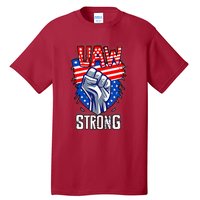 UAW Strong United Auto Workers Strike Union Support Red Tall T-Shirt