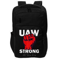 UAW Strong UAW Proud United Auto Workers UAW Strike Impact Tech Backpack