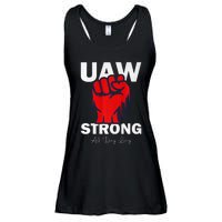 UAW Strong UAW Proud United Auto Workers UAW Strike Ladies Essential Flowy Tank