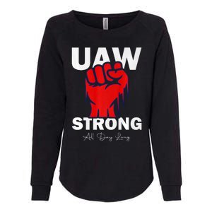 UAW Strong UAW Proud United Auto Workers UAW Strike Womens California Wash Sweatshirt