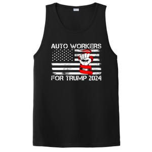 Uaw Strong Uaw Proud Union Pride Auto Workers For Trump PosiCharge Competitor Tank