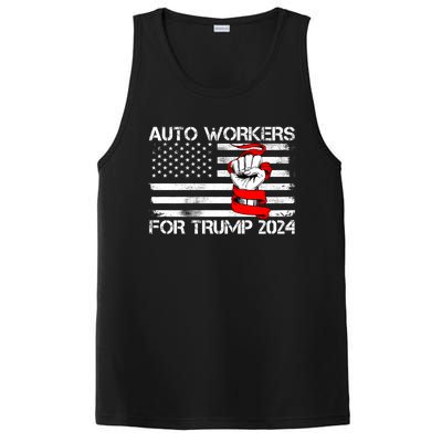 Uaw Strong Uaw Proud Union Pride Auto Workers For Trump PosiCharge Competitor Tank