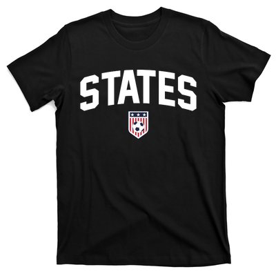 States United USA Soccer Flag American Flag Football Jersey T-Shirt