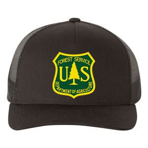 United States Us Forest Service Departt Of Agriculture Yupoong Adult 5-Panel Trucker Hat