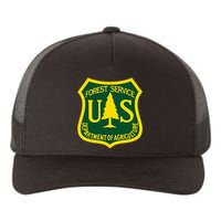 United States Us Forest Service Departt Of Agriculture Yupoong Adult 5-Panel Trucker Hat