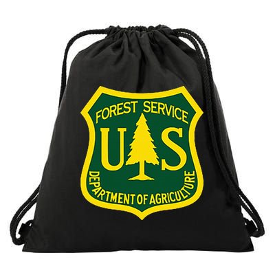 United States Us Forest Service Departt Of Agriculture Drawstring Bag