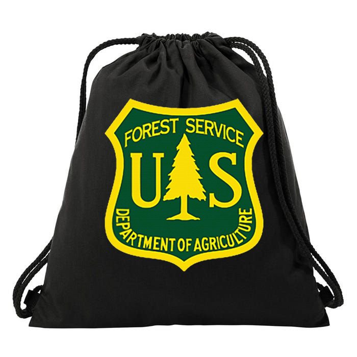 United States Us Forest Service Departt Of Agriculture Drawstring Bag