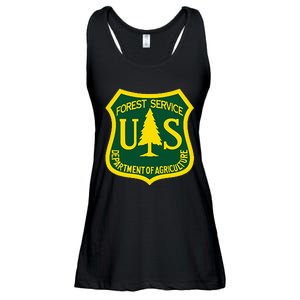 United States Us Forest Service Departt Of Agriculture Ladies Essential Flowy Tank