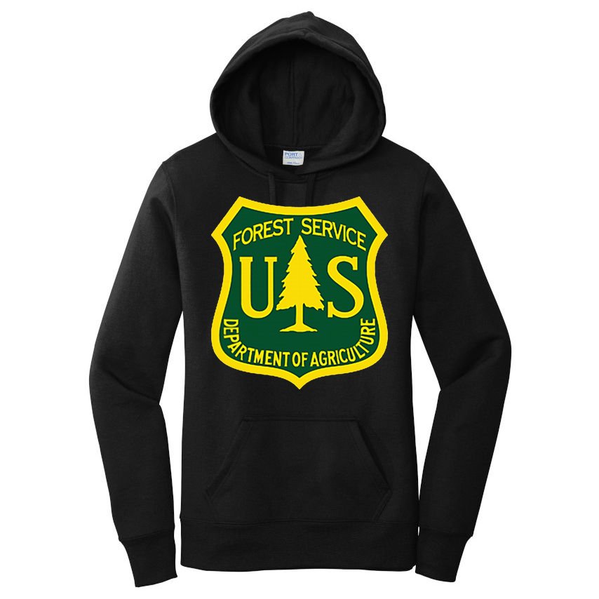 United States Us Forest Service Departt Of Agriculture Women's Pullover Hoodie