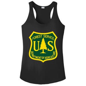 United States Us Forest Service Departt Of Agriculture Ladies PosiCharge Competitor Racerback Tank