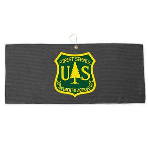 United States Us Forest Service Departt Of Agriculture Large Microfiber Waffle Golf Towel