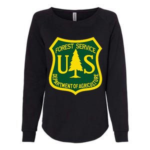 United States Us Forest Service Departt Of Agriculture Womens California Wash Sweatshirt